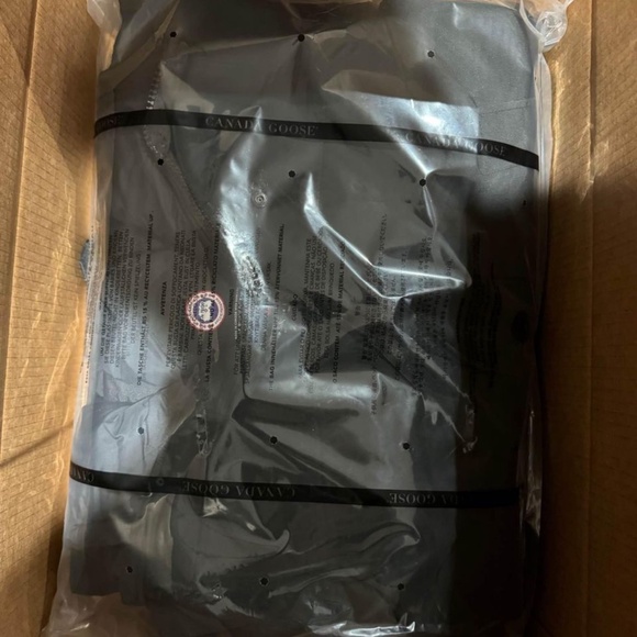 Canada Goose Langford Parka Navy Bleu Black Label Medium - Picture 1 of 7